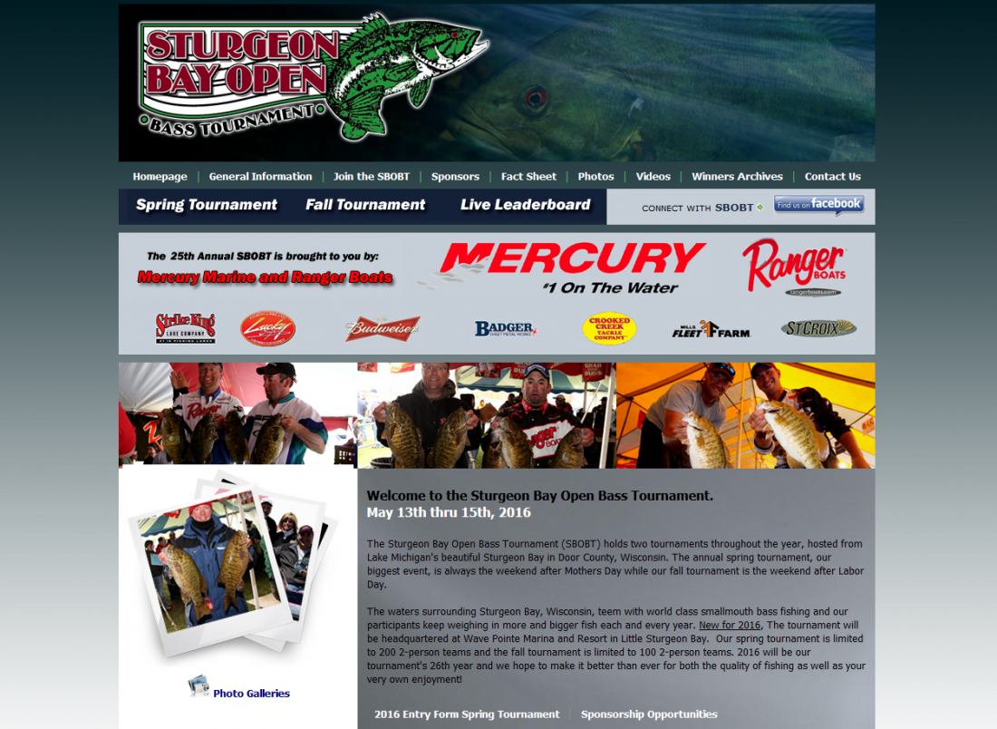 Sturgeon Bay Open Bass Tournament